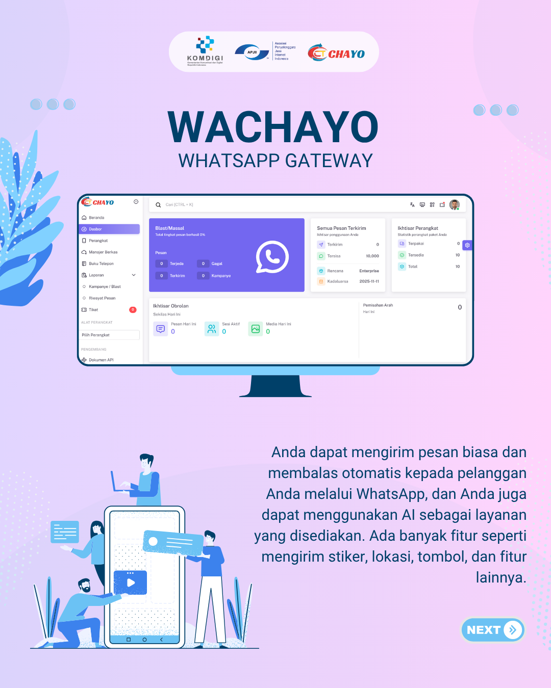 WhatsApp Gateway WACHAYO  — Solusi Komunikasi Cepat dan Efisien di Era Digital